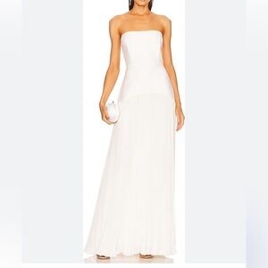 ISO ALEXIS SUNNIVA DRESS IN IVORY, size XS